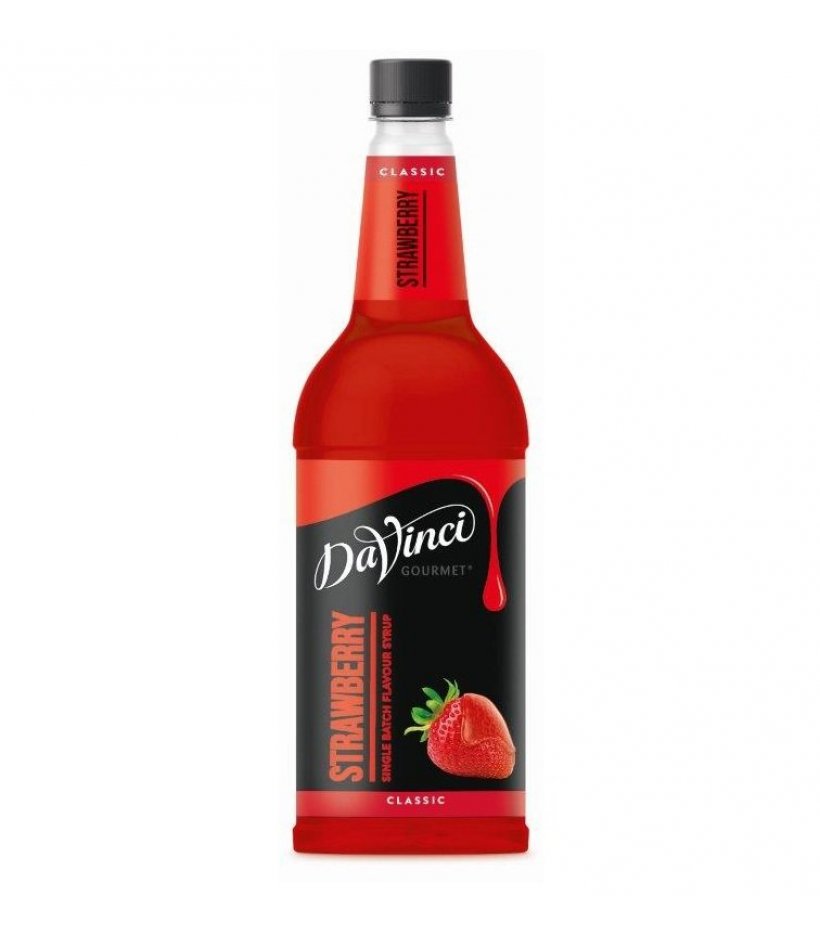 Сироп  Classic 1 литр DAVINCI (Клубника)