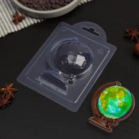 Форма для шоколада пластиковая «Глобус» V2, 8,8×7,5×2,5 см
