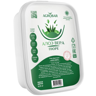 Пюре Алоэ Вера Агробар замороженное 