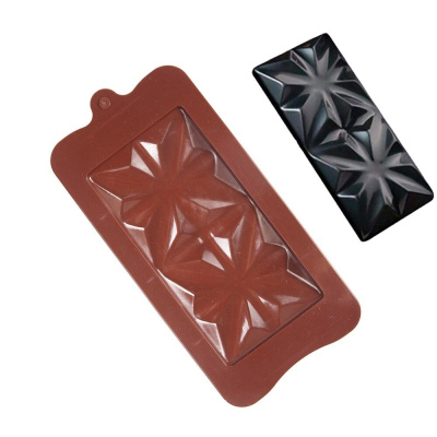 Форма силиконовая  для шоколада "Плитка калейдоскоп"