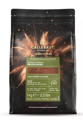 Какао порошок Callebaut Botanical DECOR CACAO 20-22%  (1 кг)