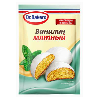 Ванилин Мятный Dr.Bakers, 2 г